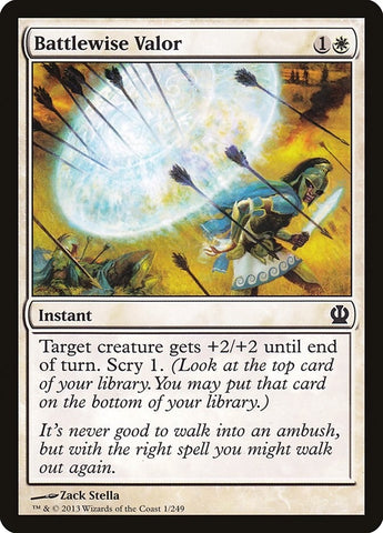 Image for Battlewise Valor (1) [Theros]