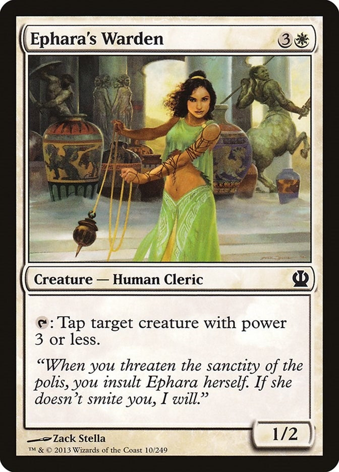 Image for Ephara's Warden (10) [Theros]