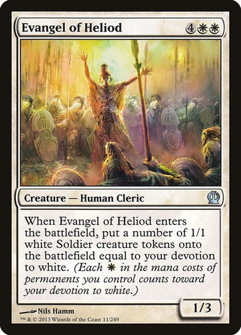 Image for Evangel of Heliod (11) [Theros]