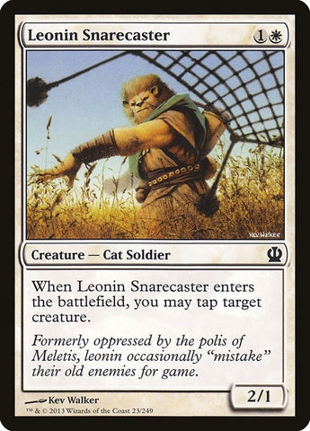 Image for Leonin Snarecaster (23) [Theros]
