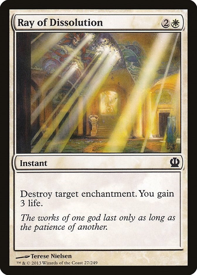 Image for Ray of Dissolution (27) [Theros]