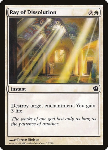 Image for Ray of Dissolution (27) [Theros]