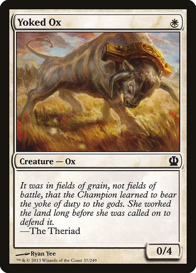 Image for Yoked Ox (37) [Theros]