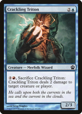 Image for Crackling Triton (45) [Theros]