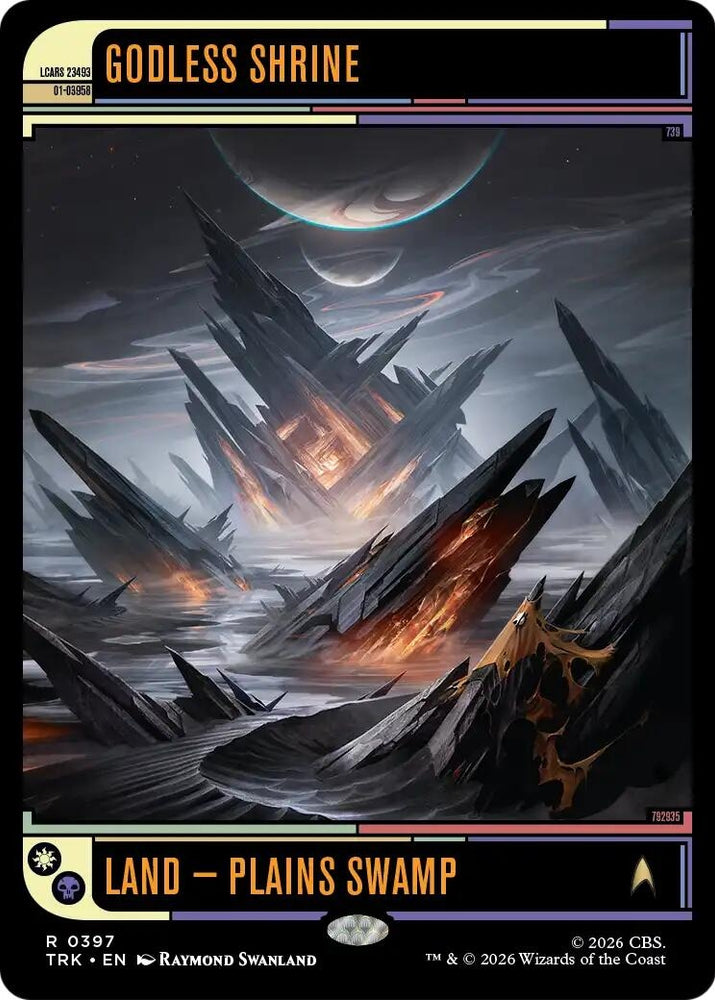 Image for Godless Shrine (397) (Star Trek) (TRK) - Magic: The Gathering