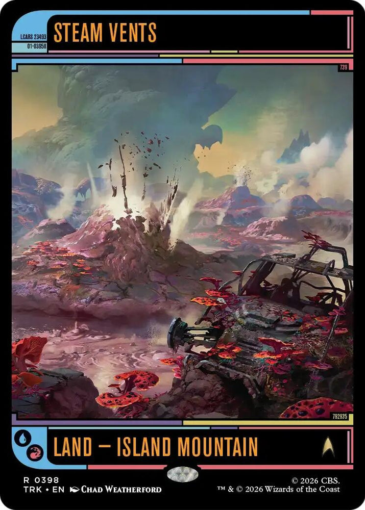 Image for Steam Vents (398) (Star Trek) (TRK) - Magic: The Gathering