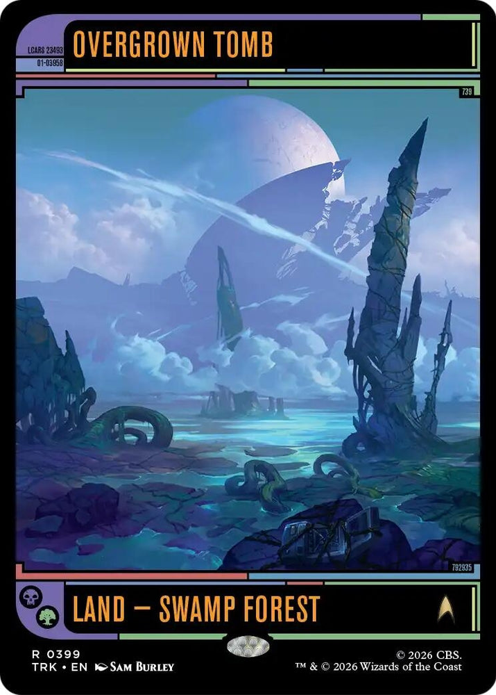 Image for Overgrown Tomb (399) (Star Trek) (TRK) - Magic: The Gathering