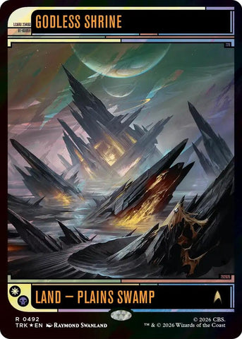 Image for Godless Shrine (Surge Foil) (492) (Star Trek) (TRK) - Magic: The Gathering