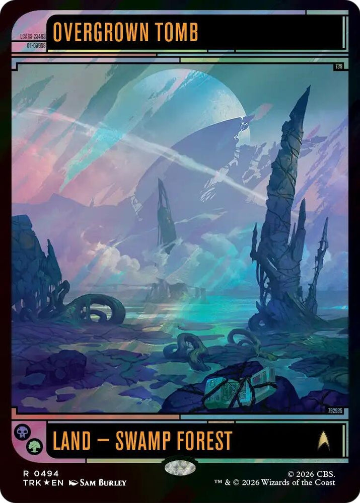 Image for Overgrown Tomb (Surge Foil) (494) (Star Trek) (TRK) - Magic: The Gathering