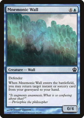 Image for Mnemonic Wall (55) [Theros]