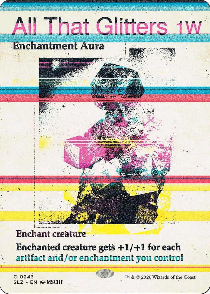 Image for All That Glitters (0243) (243) (Secret Lair x MSCHF: The Zeta Set) (SLZ) - Magic: The Gathering