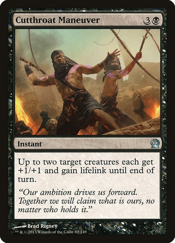 Image for Cutthroat Maneuver (82) [Theros]