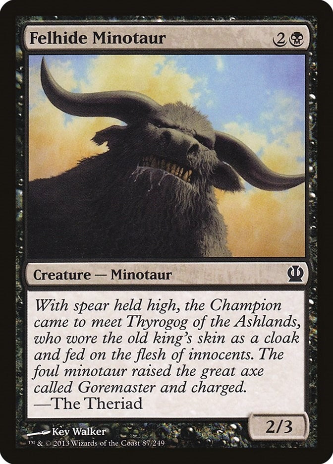 Image for Felhide Minotaur (87) [Theros]
