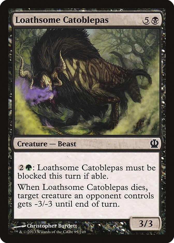 Image for Loathsome Catoblepas (95) [Theros]
