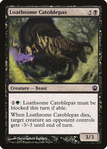 Image for Loathsome Catoblepas (95) [Theros]