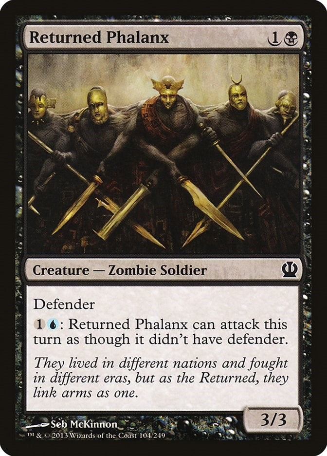 Image for Returned Phalanx (104) [Theros]