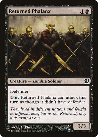 Image for Returned Phalanx (104) [Theros]
