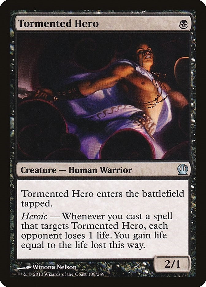 Image for Tormented Hero (108) [Theros]