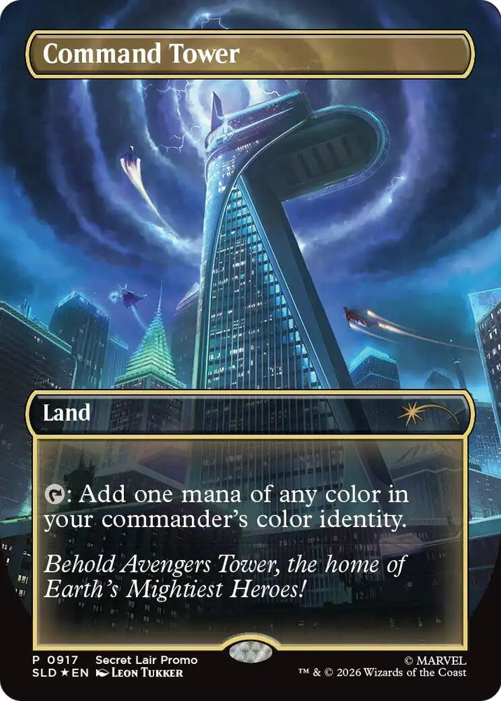 Image for Command Tower (0917) (917) (Secret Lair Drop Series) (SLD) - Magic: The Gathering
