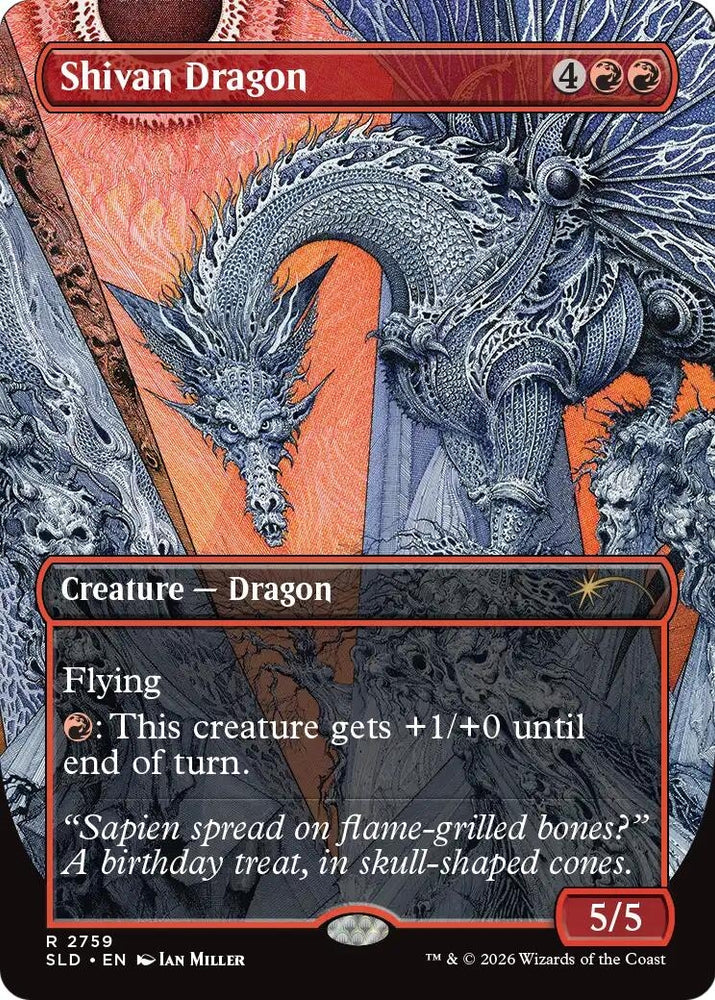 Image for Shivan Dragon (2759) (2759) (Secret Lair Drop Series) (SLD) - Magic: The Gathering