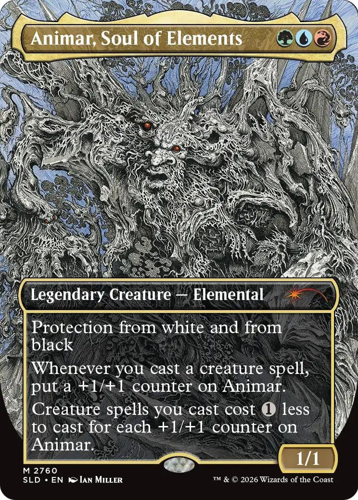 Image for Animar, Soul of Elements (2760) (2760) (Secret Lair Drop Series) (SLD) - Magic: The Gathering