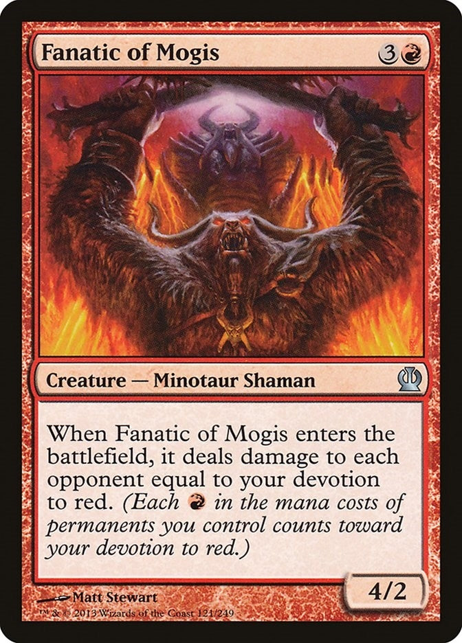 Image for Fanatic of Mogis (121) [Theros]