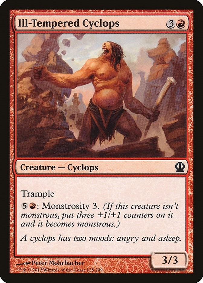 Image for Ill-Tempered Cyclops (125) [Theros]