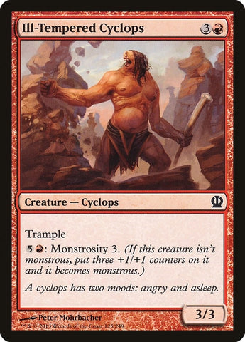 Image for Ill-Tempered Cyclops (125) [Theros]