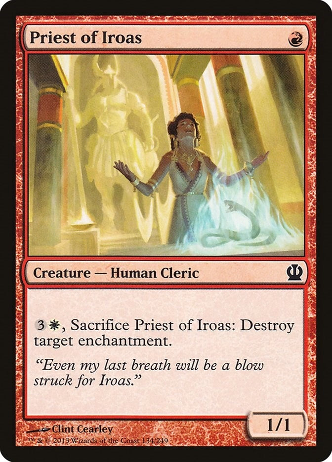Image for Priest of Iroas (134) [Theros]