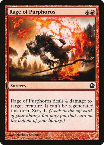 Image for Rage of Purphoros (137) [Theros]