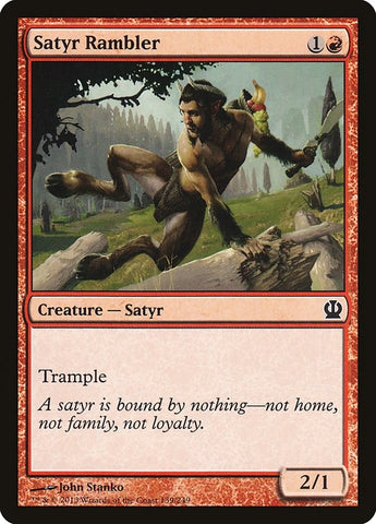 Image for Satyr Rambler (139) [Theros]
