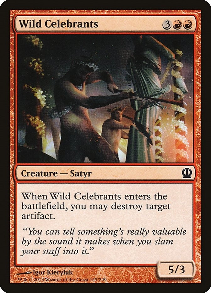 Image for Wild Celebrants (147) [Theros]