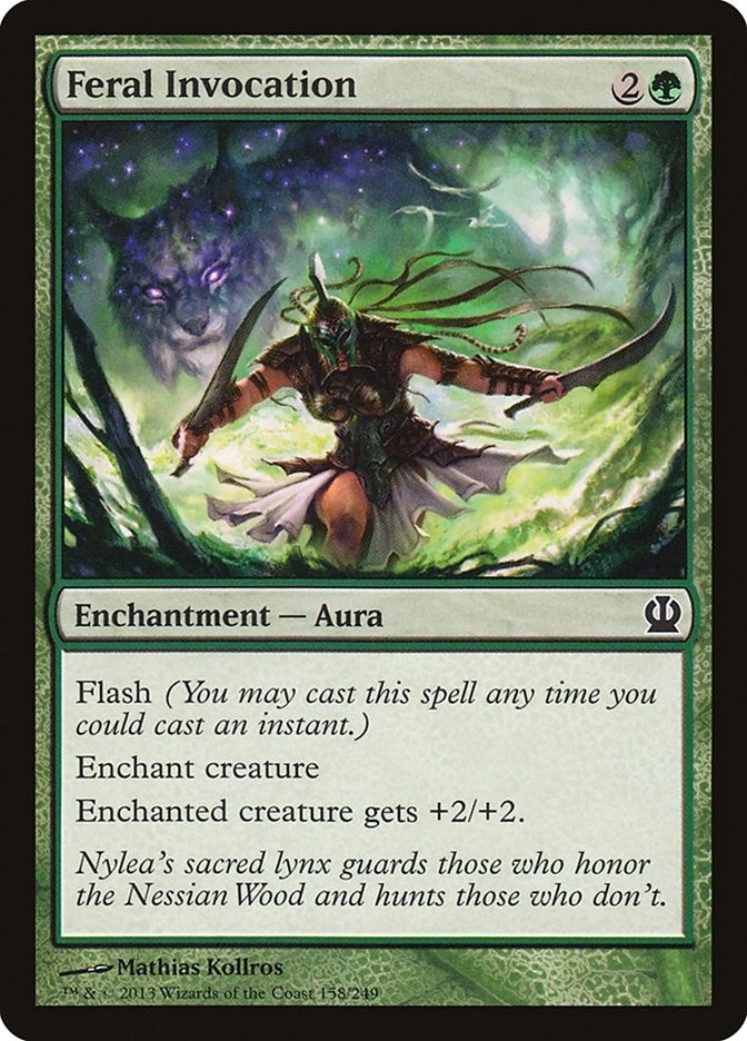 Image for Feral Invocation (158) [Theros]