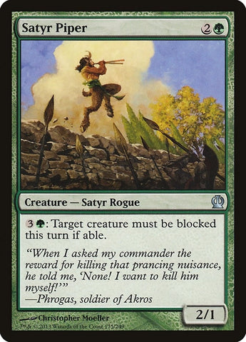 Image for Satyr Piper (175) [Theros]