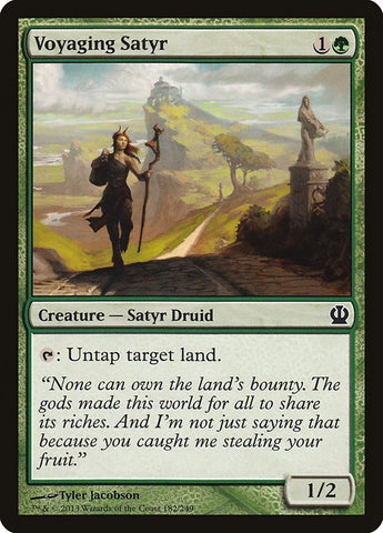 Image for Voyaging Satyr (182) [Theros]