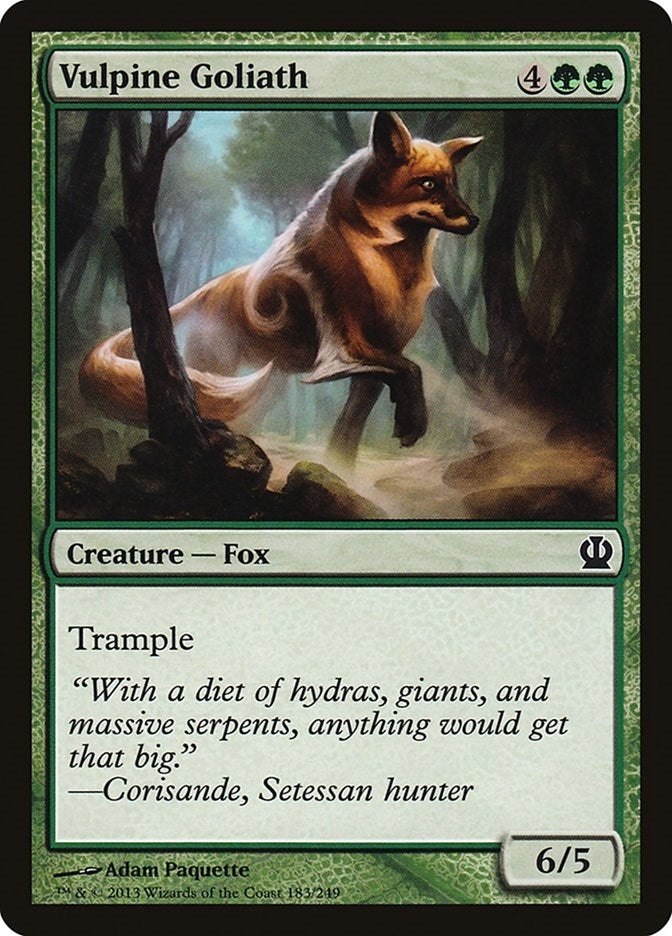 Image for Vulpine Goliath (183) [Theros]