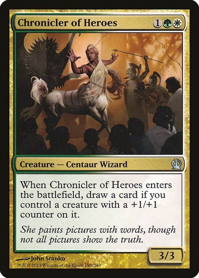 Image for Chronicler of Heroes (190) [Theros]