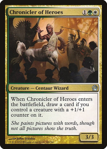 Image for Chronicler of Heroes (190) [Theros]