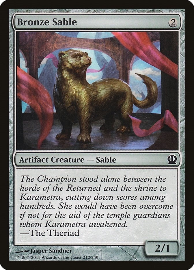 Image for Bronze Sable (212) [Theros]