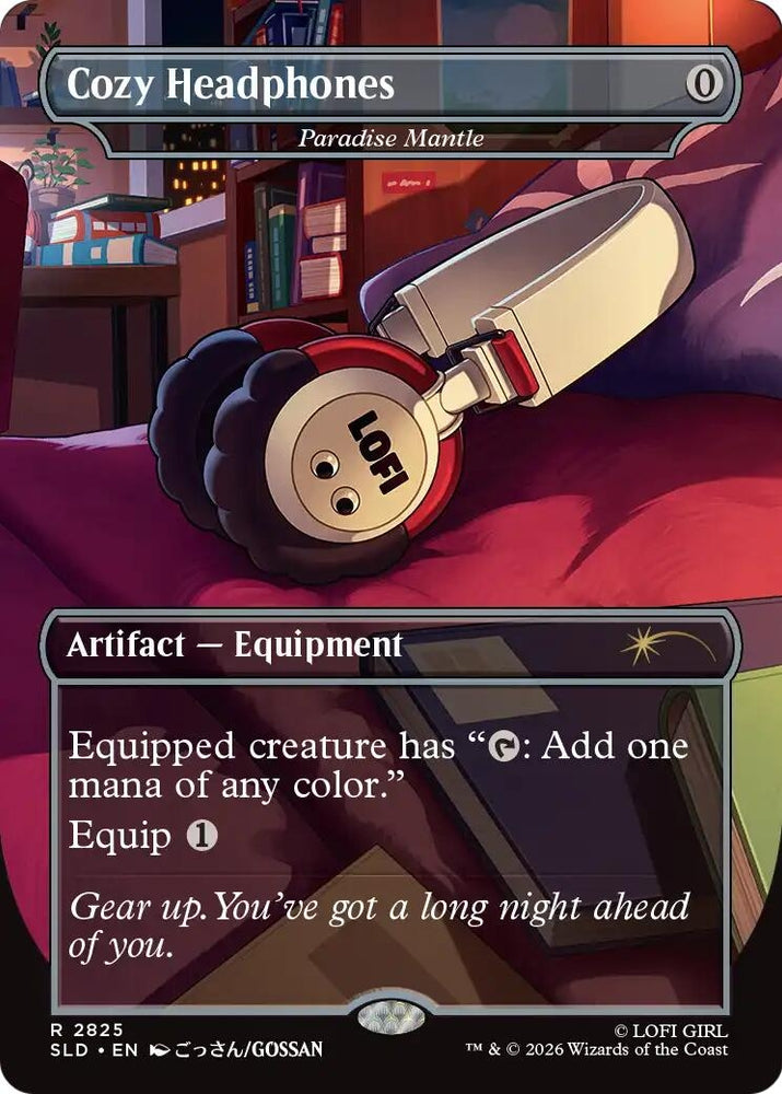 Image for Cozy Headphones - Paradise Mantle (2825) (Secret Lair Drop Series) (SLD) - Magic: The Gathering