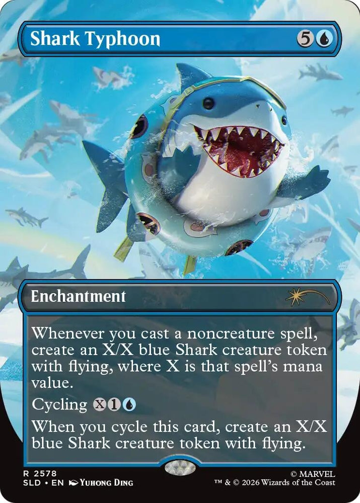 Image for Shark Typhoon (2578) (Secret Lair Drop Series) (SLD) - Magic: The Gathering