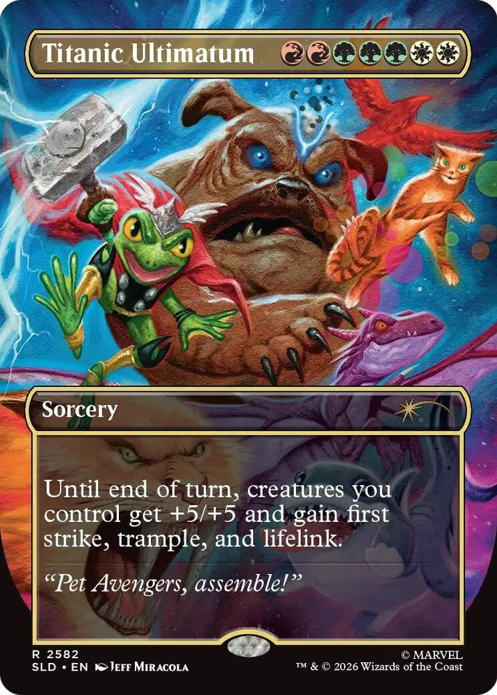 Image for Titanic Ultimatum (2582) (2582) (Secret Lair Drop Series) (SLD) - Magic: The Gathering