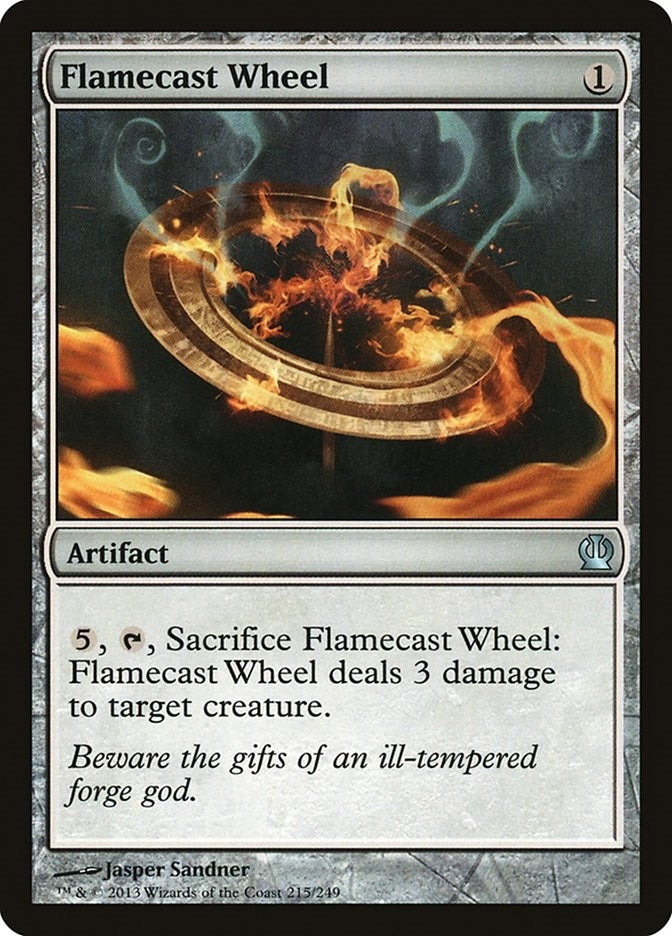 Image for Flamecast Wheel (215) [Theros]