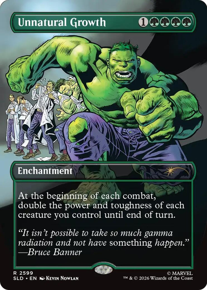 Image for Unnatural Growth (2599) (2599) (Secret Lair Drop Series) (SLD) - Magic: The Gathering