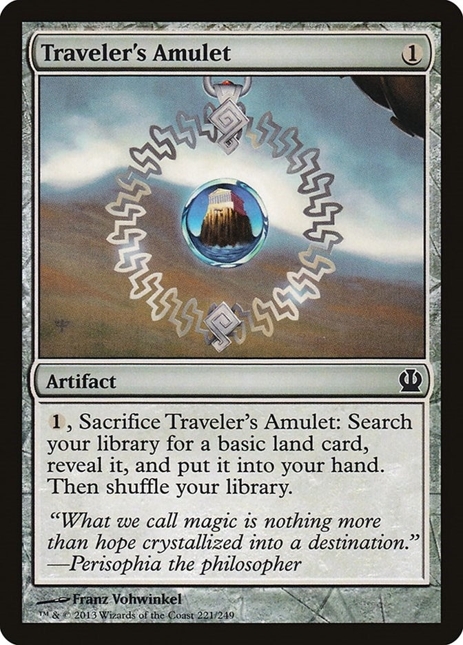 Image for Traveler's Amulet (221) [Theros]