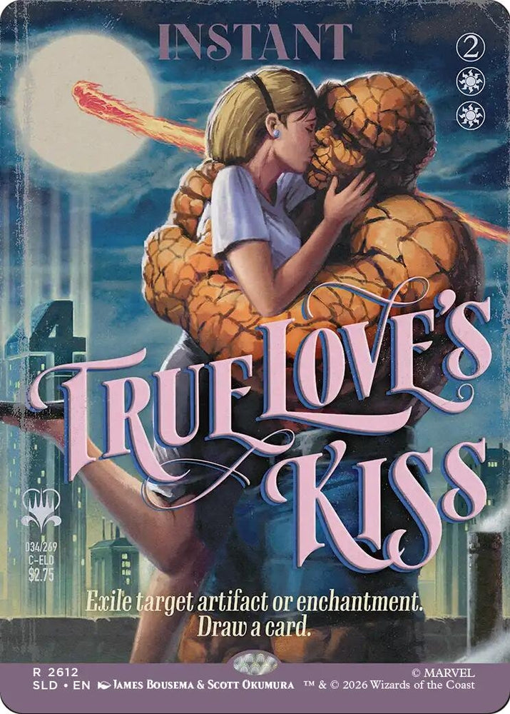 Image for True Love's Kiss (2612) (Secret Lair Drop Series) (SLD) - Magic: The Gathering