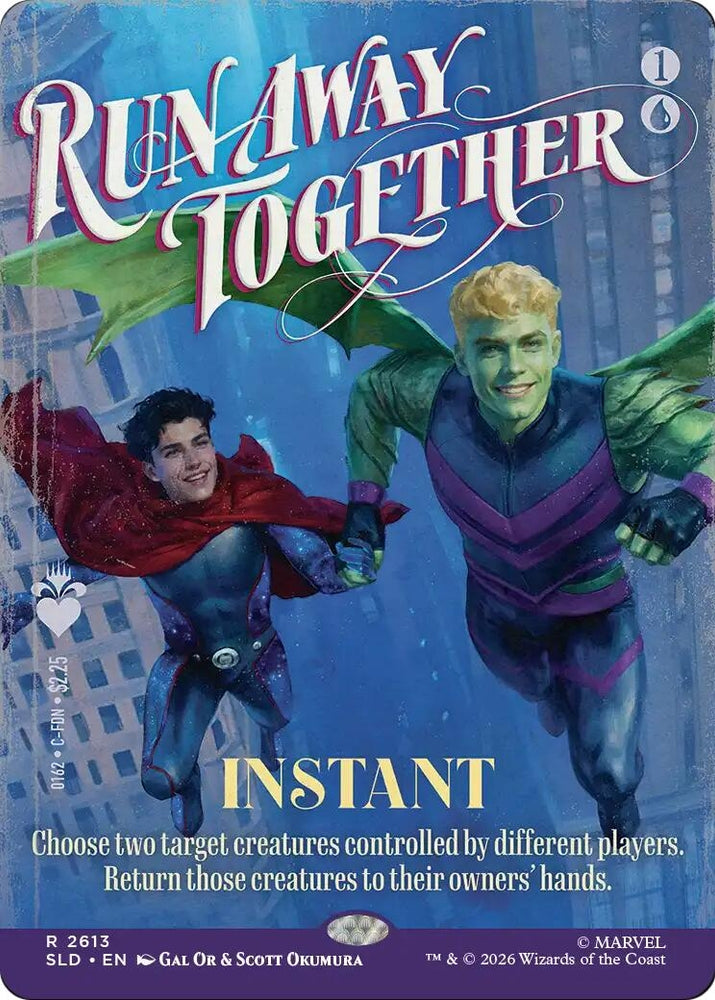 Image for Run Away Together (2613) (Secret Lair Drop Series) (SLD) - Magic: The Gathering