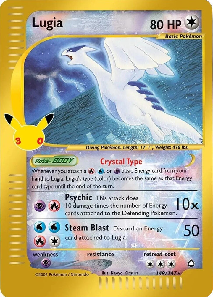 Image for Lugia (149/147) (ME: 30th Celebration Classic Collection) (30C) - Pokemon