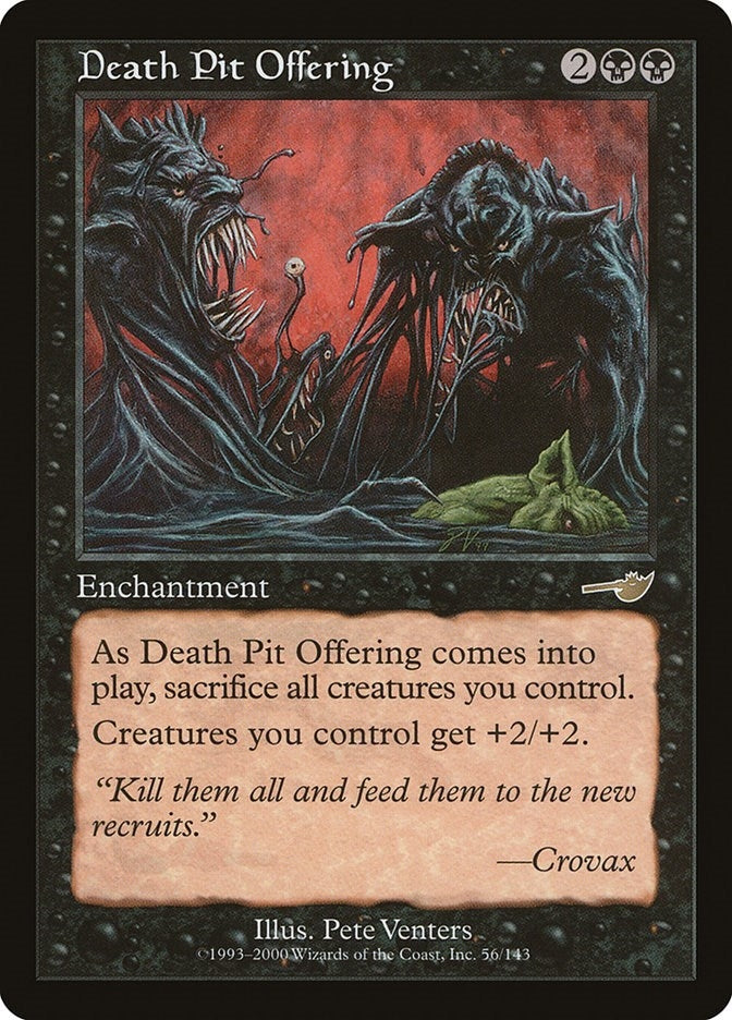 Image for Death Pit Offering (56) [Nemesis]