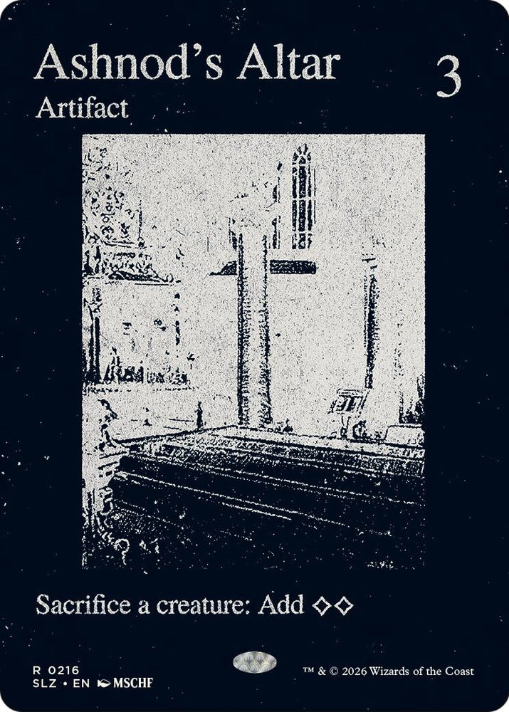 Image for Ashnod's Altar (0216) (216) (Secret Lair x MSCHF: The Zeta Set) (SLZ) - Magic: The Gathering